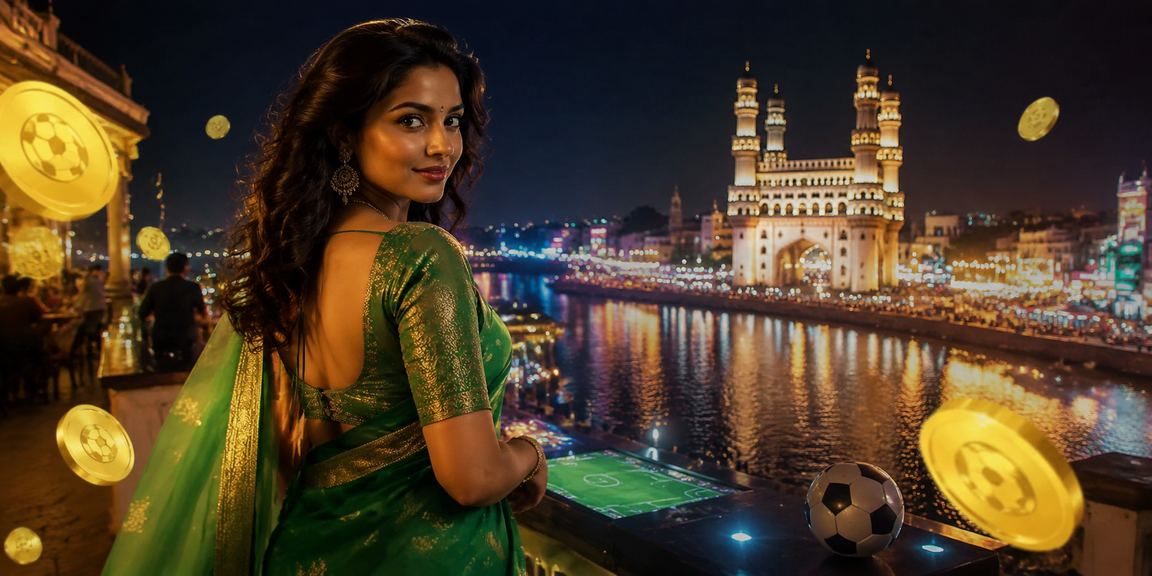 Football betting in Hyderabad near Charminar